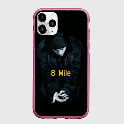 Чехол iPhone 11 Pro матовый EMINEM, цвет: 3D-малиновый