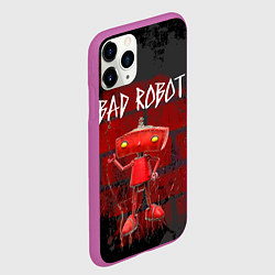 Чехол iPhone 11 Pro матовый Bad Robot, цвет: 3D-фиолетовый — фото 2