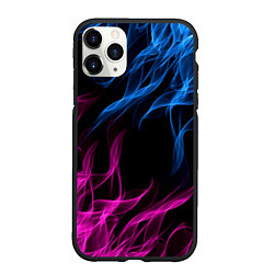 Чехол iPhone 11 Pro матовый БИТВА ОГНЕЙ, цвет: 3D-черный