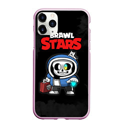 Чехол iPhone 11 Pro матовый BRAWL STARS MRP SANS