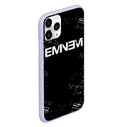 Чехол iPhone 11 Pro матовый EMINEM, цвет: 3D-светло-сиреневый — фото 2