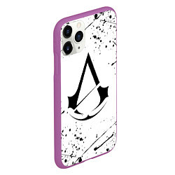 Чехол iPhone 11 Pro матовый ASSASSINS CREED, цвет: 3D-фиолетовый — фото 2