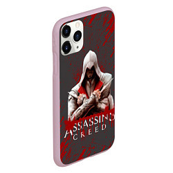 Чехол iPhone 11 Pro матовый Assassin’s Creed, цвет: 3D-розовый — фото 2