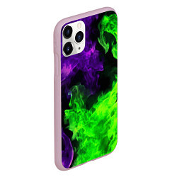 Чехол iPhone 11 Pro матовый БИТВА ОГНЕЙ, цвет: 3D-розовый — фото 2