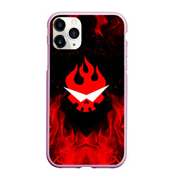 Чехол iPhone 11 Pro матовый GURREN LAGANN, цвет: 3D-розовый