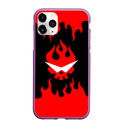 Чехол iPhone 11 Pro матовый GURREN LAGANN, цвет: 3D-фиолетовый