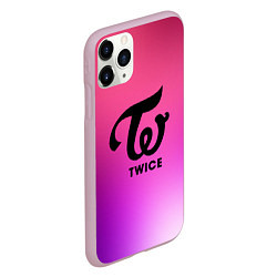 Чехол iPhone 11 Pro матовый TWICE, цвет: 3D-розовый — фото 2