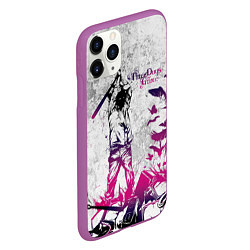 Чехол iPhone 11 Pro матовый Three Days Grace, цвет: 3D-фиолетовый — фото 2