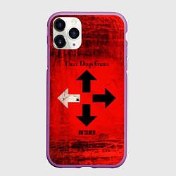 Чехол iPhone 11 Pro матовый Three Days Grace