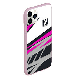 Чехол iPhone 11 Pro матовый Boku no Hero Academia, цвет: 3D-розовый — фото 2