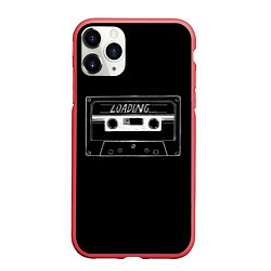 Чехол iPhone 11 Pro матовый Loading, цвет: 3D-красный