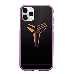 Чехол iPhone 11 Pro матовый Kobe Bryant, цвет: 3D-фиолетовый