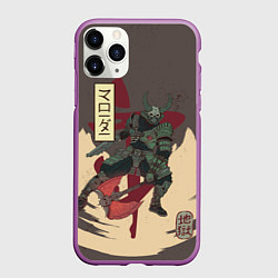 Чехол iPhone 11 Pro матовый Marauder, цвет: 3D-фиолетовый