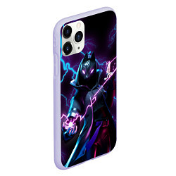 Чехол iPhone 11 Pro матовый FORTNITE, цвет: 3D-светло-сиреневый — фото 2