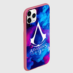 Чехол iPhone 11 Pro матовый ASSASSINS CREED, цвет: 3D-малиновый — фото 2