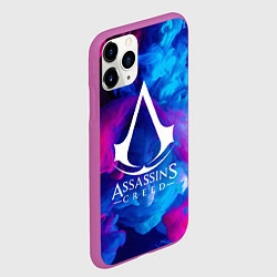 Чехол iPhone 11 Pro матовый ASSASSINS CREED, цвет: 3D-фиолетовый — фото 2