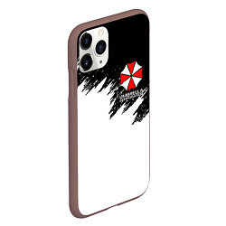 Чехол iPhone 11 Pro матовый UMBRELLA CORP, цвет: 3D-коричневый — фото 2