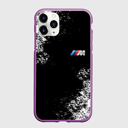 Чехол iPhone 11 Pro матовый BMW, цвет: 3D-фиолетовый