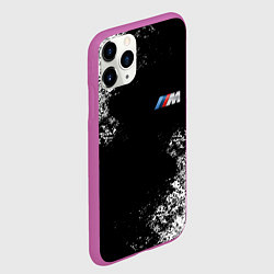 Чехол iPhone 11 Pro матовый BMW, цвет: 3D-фиолетовый — фото 2