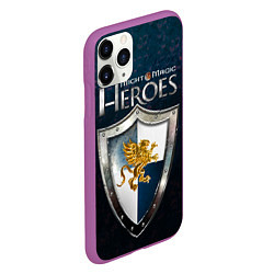 Чехол iPhone 11 Pro матовый Heroes of Might and Magic, цвет: 3D-фиолетовый — фото 2