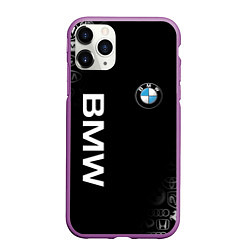 Чехол iPhone 11 Pro матовый BMW, цвет: 3D-фиолетовый