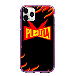 Чехол iPhone 11 Pro матовый My Hero Academia, цвет: 3D-фиолетовый