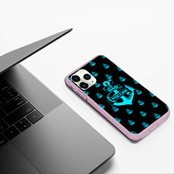Чехол iPhone 11 Pro матовый ВМФ России, цвет: 3D-розовый — фото 2
