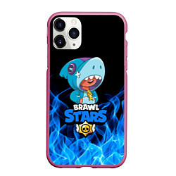 Чехол iPhone 11 Pro матовый BRAWL STARS LEON