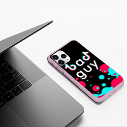 Чехол iPhone 11 Pro матовый ТИК ТОК, цвет: 3D-розовый — фото 2