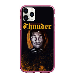 Чехол iPhone 11 Pro матовый Arturo 'Thunder' Gatti, цвет: 3D-малиновый