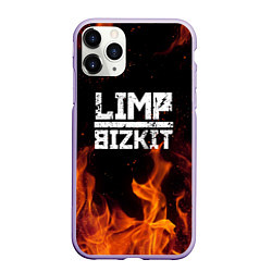 Чехол iPhone 11 Pro матовый LIMP BIZKIT, цвет: 3D-светло-сиреневый