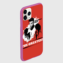 Чехол iPhone 11 Pro матовый The Greatest, цвет: 3D-фиолетовый — фото 2