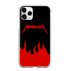 Чехол iPhone 11 Pro матовый METALLICA