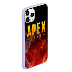 Чехол iPhone 11 Pro матовый APEX LEGENDS, цвет: 3D-светло-сиреневый — фото 2