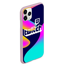 Чехол iPhone 11 Pro матовый TWITCH, цвет: 3D-розовый — фото 2