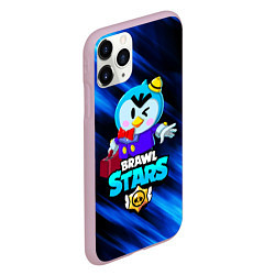 Чехол iPhone 11 Pro матовый BRAWL STARS MRP, цвет: 3D-розовый — фото 2