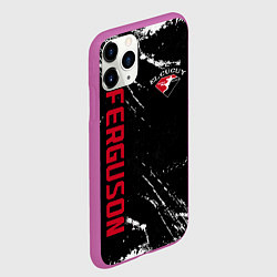 Чехол iPhone 11 Pro матовый Tony Ferguson, цвет: 3D-фиолетовый — фото 2