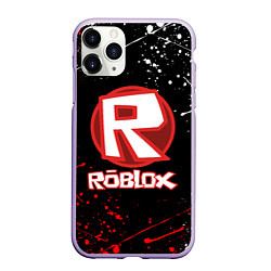 Чехол iPhone 11 Pro матовый ROBLOX, цвет: 3D-светло-сиреневый