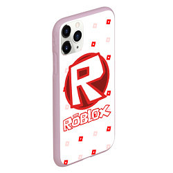 Чехол iPhone 11 Pro матовый ROBLOX, цвет: 3D-розовый — фото 2