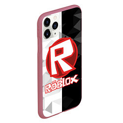 Чехол iPhone 11 Pro матовый ROBLOX, цвет: 3D-малиновый — фото 2