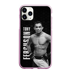 Чехол iPhone 11 Pro матовый EL CUCUY Tony Ferguson, цвет: 3D-розовый