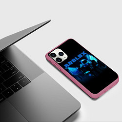 Чехол iPhone 11 Pro матовый ROBLOX, цвет: 3D-малиновый — фото 2