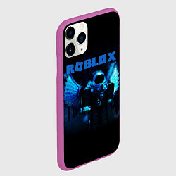 Чехол iPhone 11 Pro матовый ROBLOX, цвет: 3D-фиолетовый — фото 2