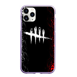 Чехол iPhone 11 Pro матовый DEAD BY DAYLIGHT, цвет: 3D-светло-сиреневый