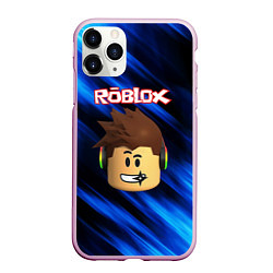 Чехол iPhone 11 Pro матовый ROBLOX, цвет: 3D-розовый