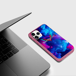 Чехол iPhone 11 Pro матовый DEVIL MAY CRY DMC, цвет: 3D-малиновый — фото 2