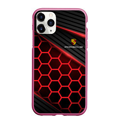 Чехол iPhone 11 Pro матовый PORSCHE