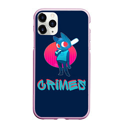 Чехол iPhone 11 Pro матовый Crimes time