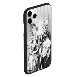 Чехол iPhone 11 Pro матовый The Rising of the Shield Hero, цвет: 3D-черный — фото 2