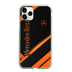 Чехол iPhone 11 Pro матовый Mercedes-Benz